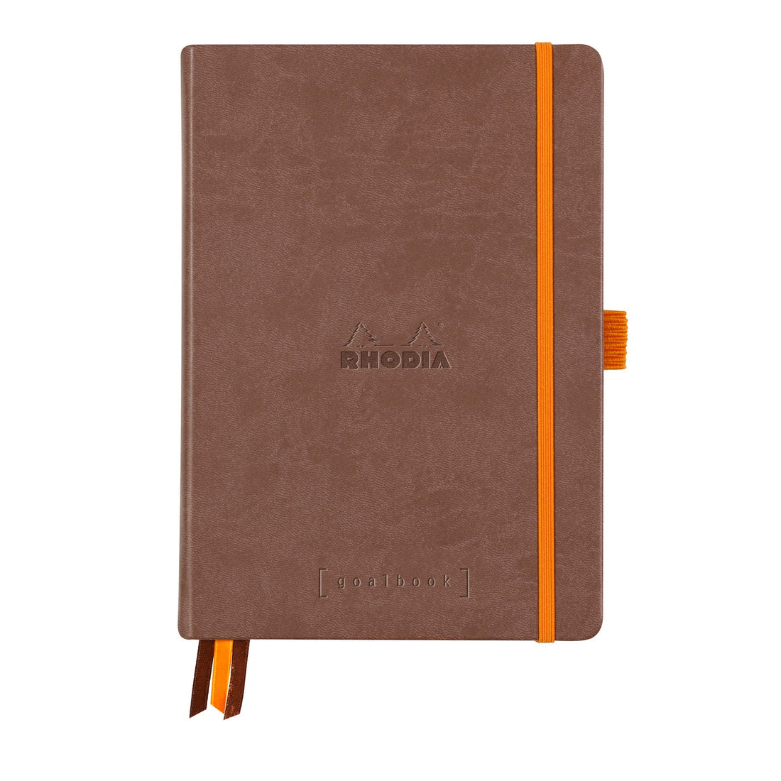 Rhodiarama Cahier de But Couverture Rigide Dot 5.5X8.5 240P. Chocolat RHODIA