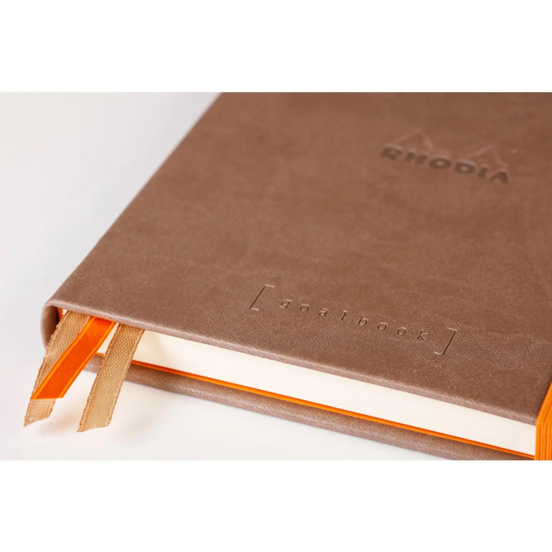 Rhodiarama Cahier de But Couverture Rigide Dot 5.5X8.5 240P. Taupeck RHODIA