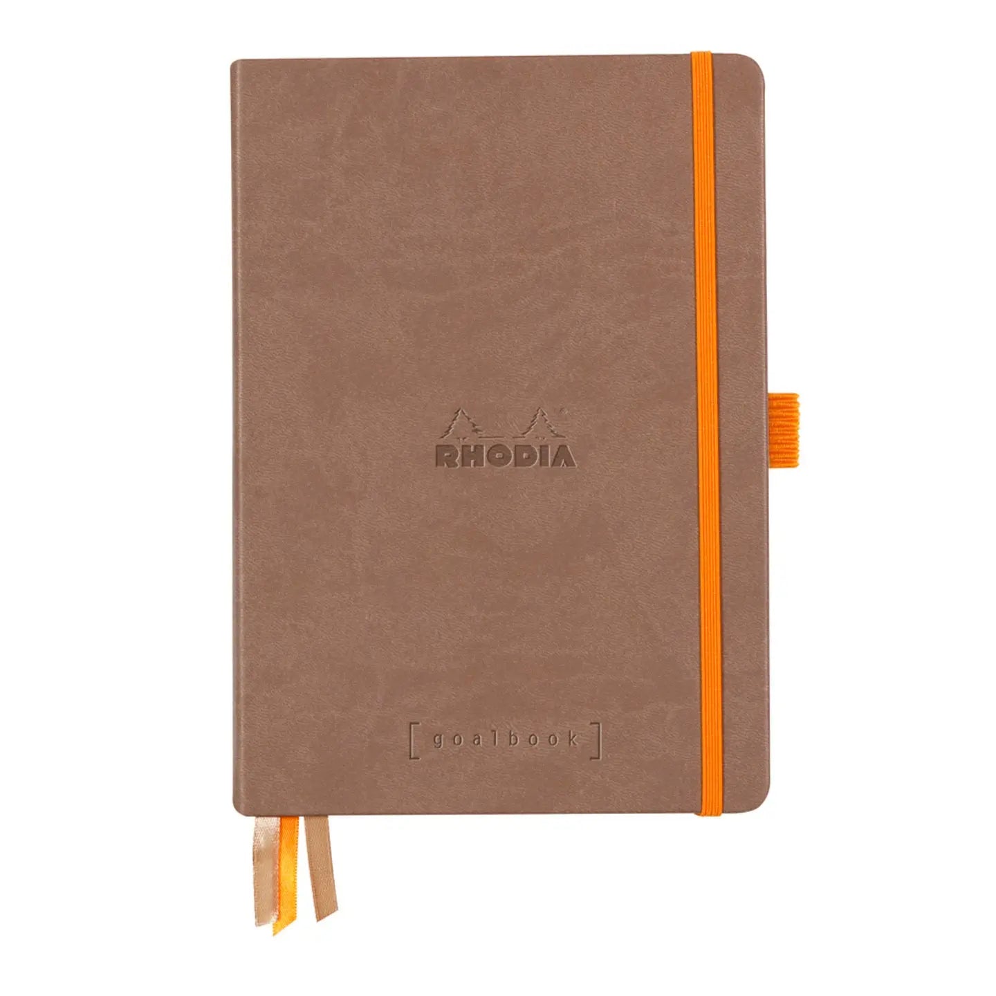 Rhodiarama Cahier de But Couverture Rigide Dot 5.5X8.5 240P. Taupeck RHODIA