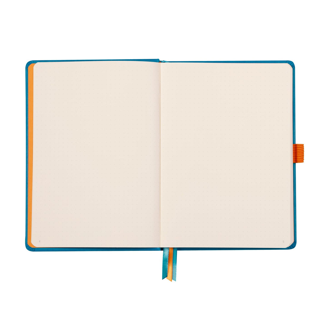 Rhodiarama Cahier de But Couverture Rigide Dot 5.5X8.5 240P. Turquoise RHODIA