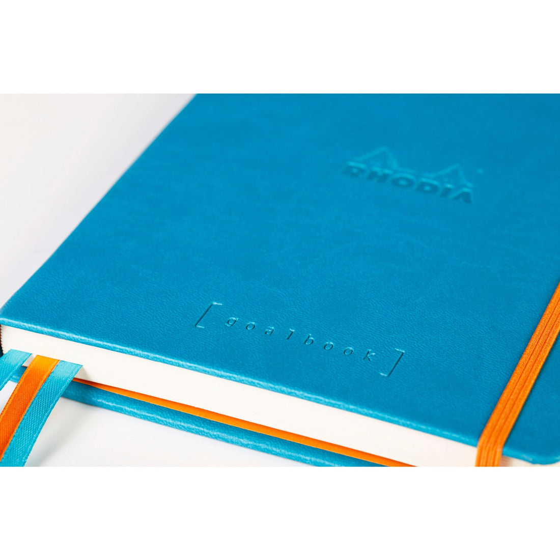 Rhodiarama Cahier de But Couverture Rigide Dot 5.5X8.5 240P. Turquoise RHODIA