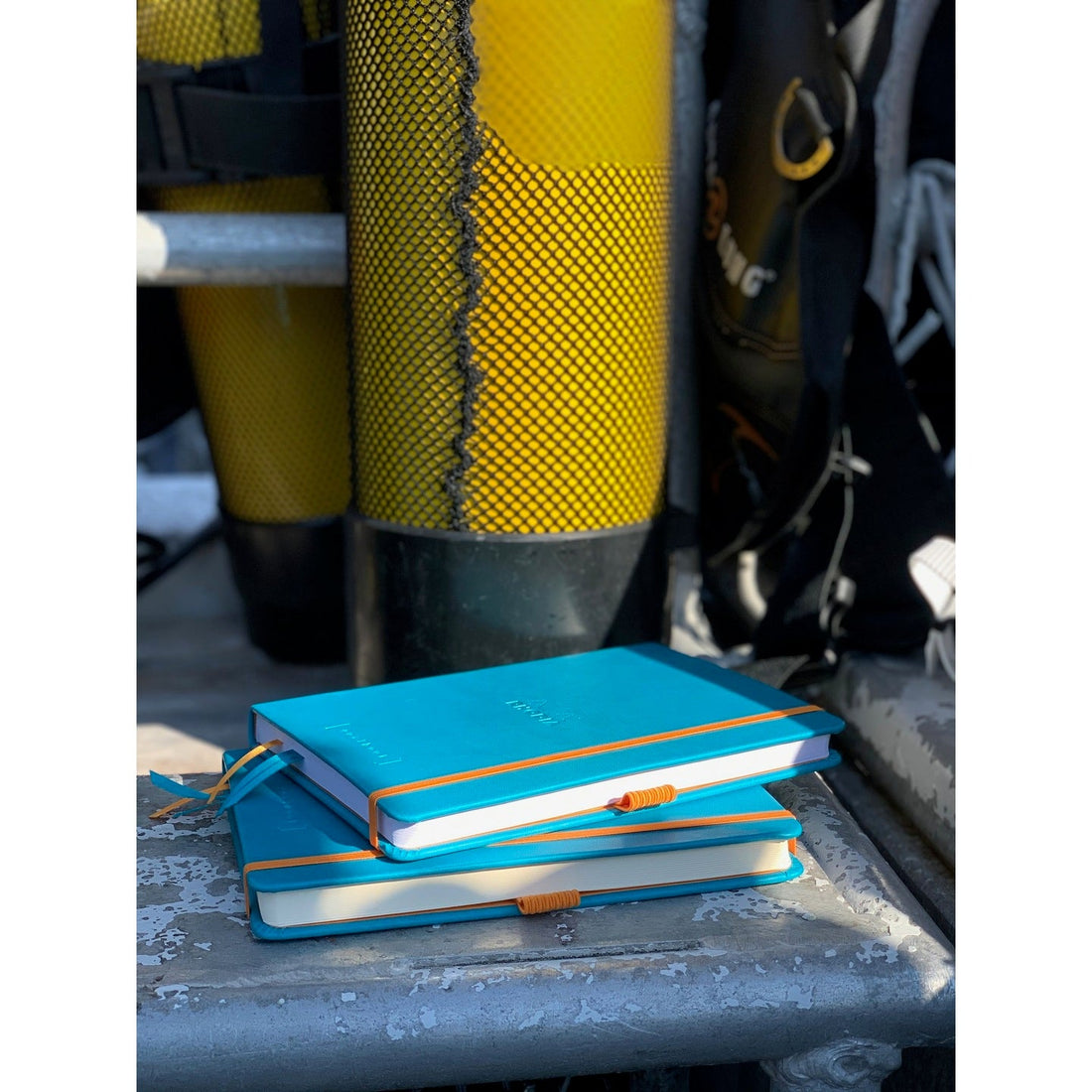 Rhodiarama Cahier de But Couverture Rigide Dot 5.5X8.5 240P. Turquoise RHODIA