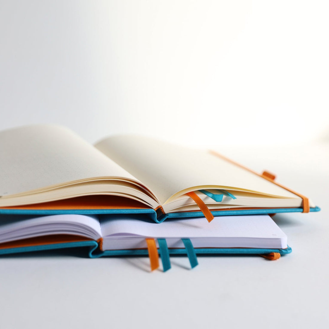 Rhodiarama Cahier de But Couverture Rigide Dot 5.5X8.5 240P. Turquoise RHODIA