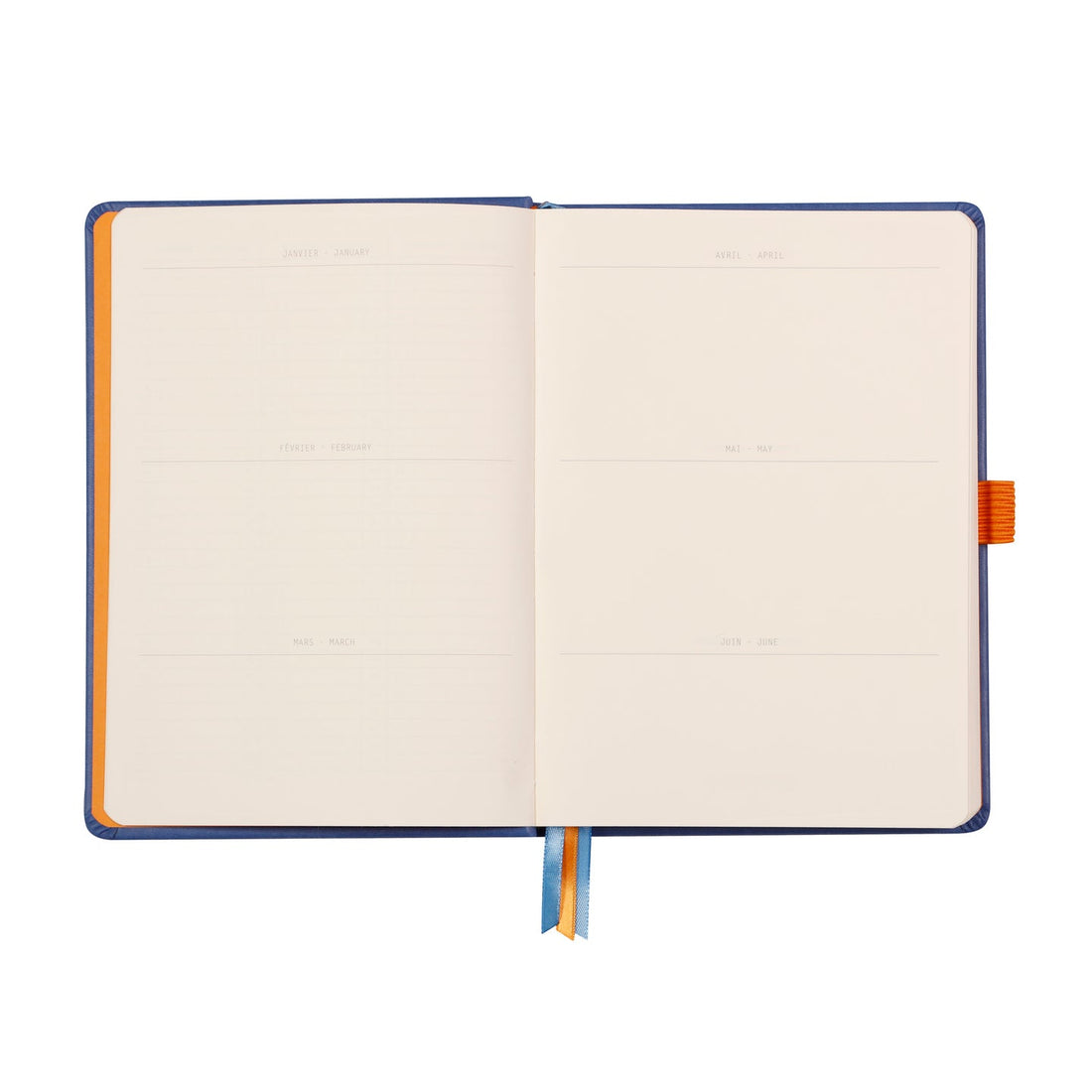 Rhodiarama Cahier de But Couverture Rigide Dot 5.5X8.5 240P. Saphir RHODIA