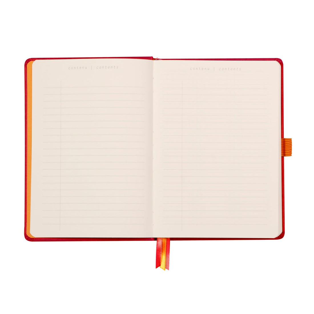 Rhodiarama Cahier de But Couverture Rigide Dot 5.5X8.5 240P. Pavot RHODIA