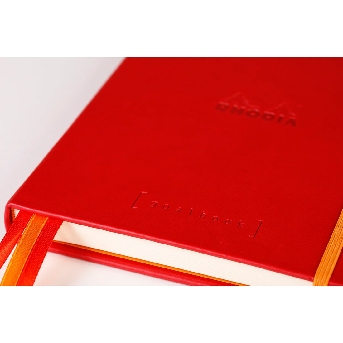 Rhodiarama Cahier de But Couverture Rigide Dot 5.5X8.5 240P. Pavot RHODIA