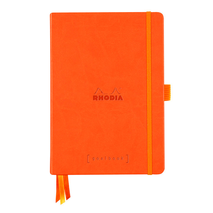 Rhodiarama Cahier de But Couverture Rigide Dot 5.5X8.5 240P. Tangerine RHODIA