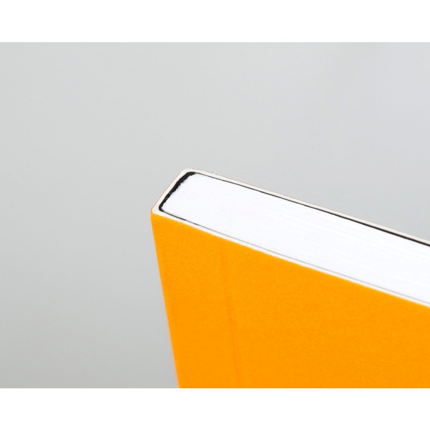 Carnet à élastique 'Unlimited' ligné -orange- A5+. 120 pages (16x21cm) RHODIA