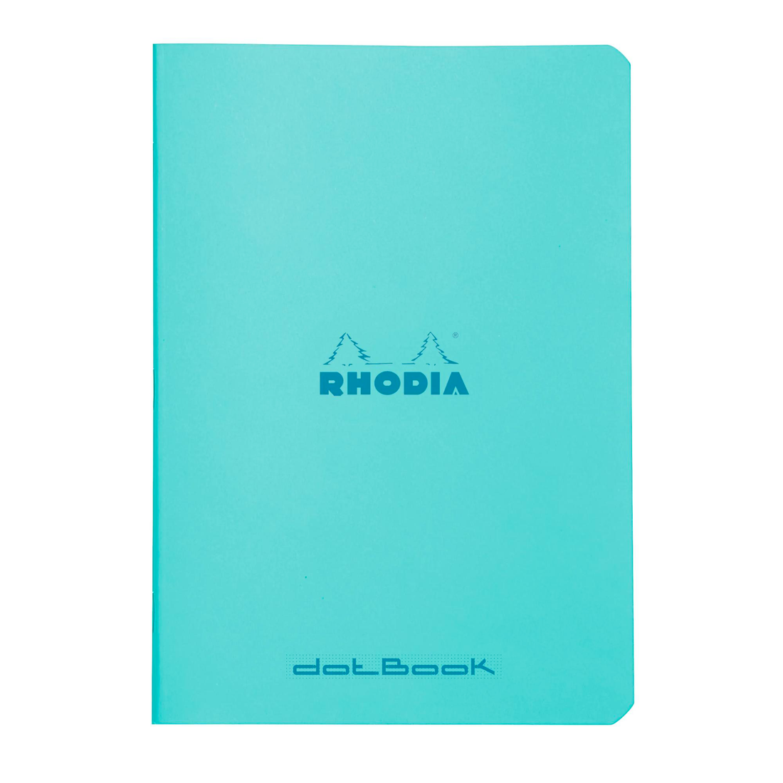 Carnet de notes Rhodia Couleurs dot Azur piqûre 160 pages A5