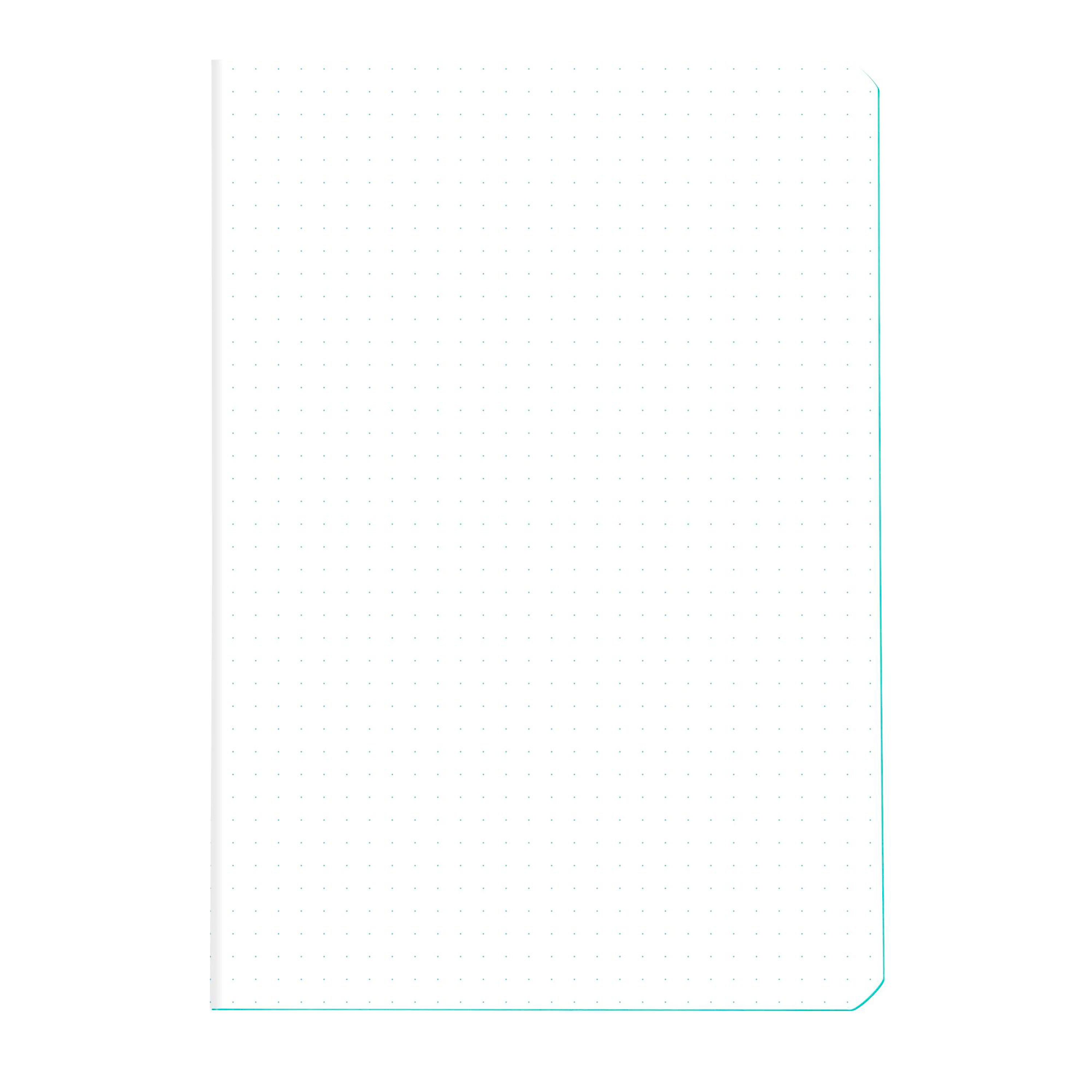 Carnet de notes Rhodia Couleurs dot Azur piqûre 160 pages A5
