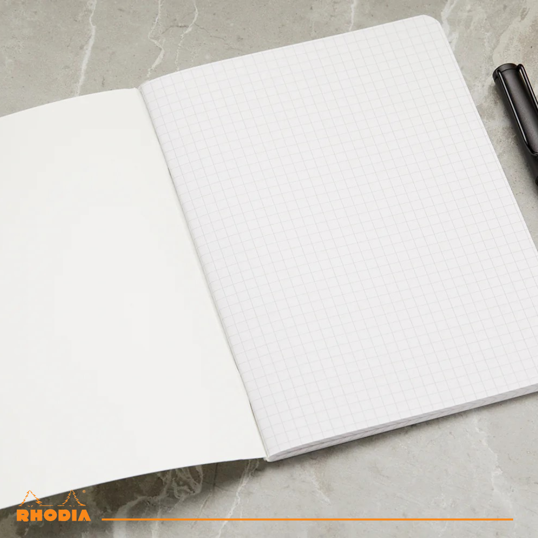 Cahier Agrafé 5/5 3X4,75 Noir RHODIA