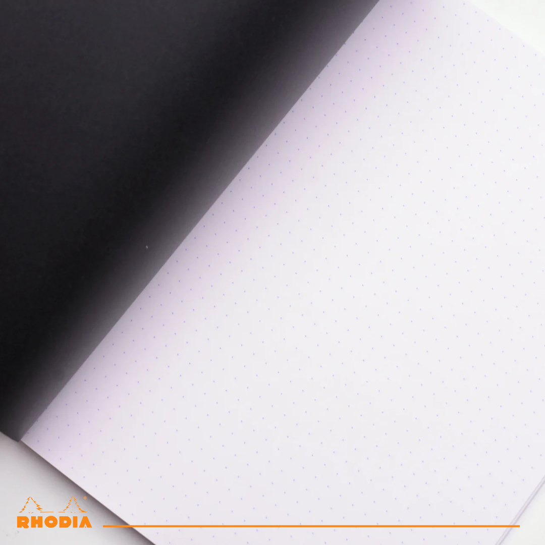 Cahier  Dot 8,25X11,75 Noir RHODIA