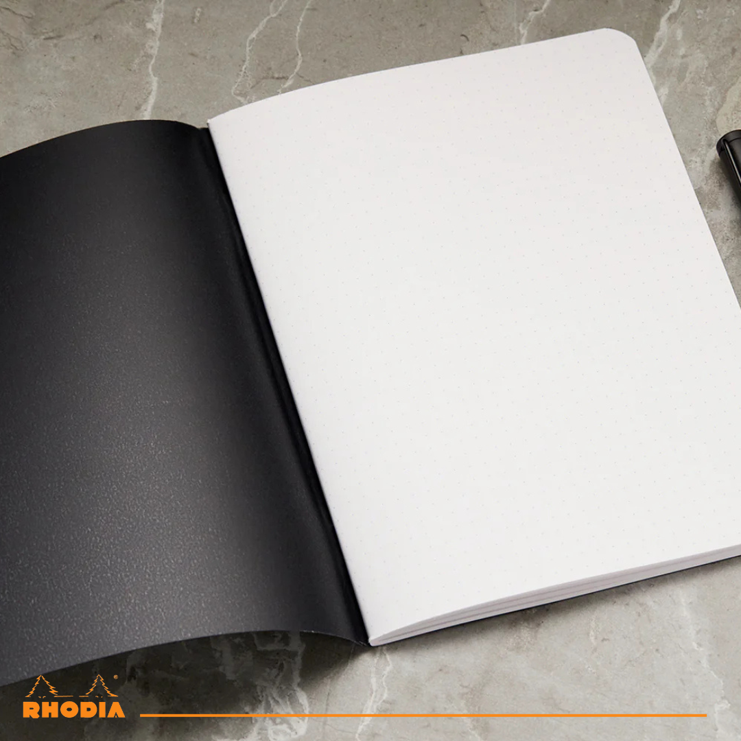 Cahier  Dot 8,25X11,75 Noir RHODIA