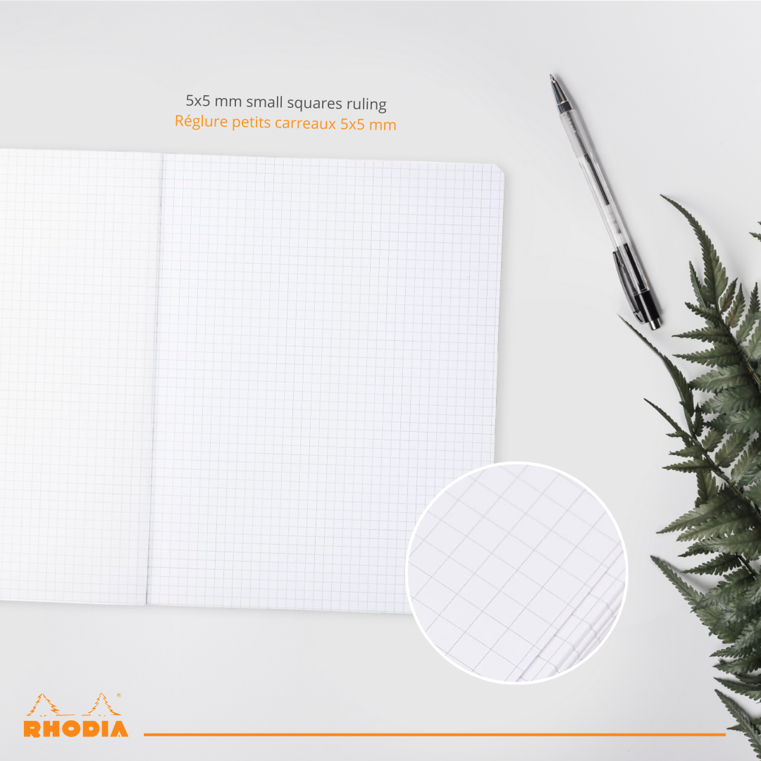 Livre de composition Classique Orange 5/5 7,5X10 RHODIA