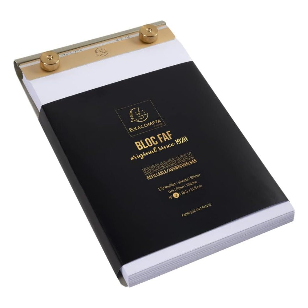 Bloc-notes FAF  N°3 uni - 170 feuilles (11.5x19.7cm)
