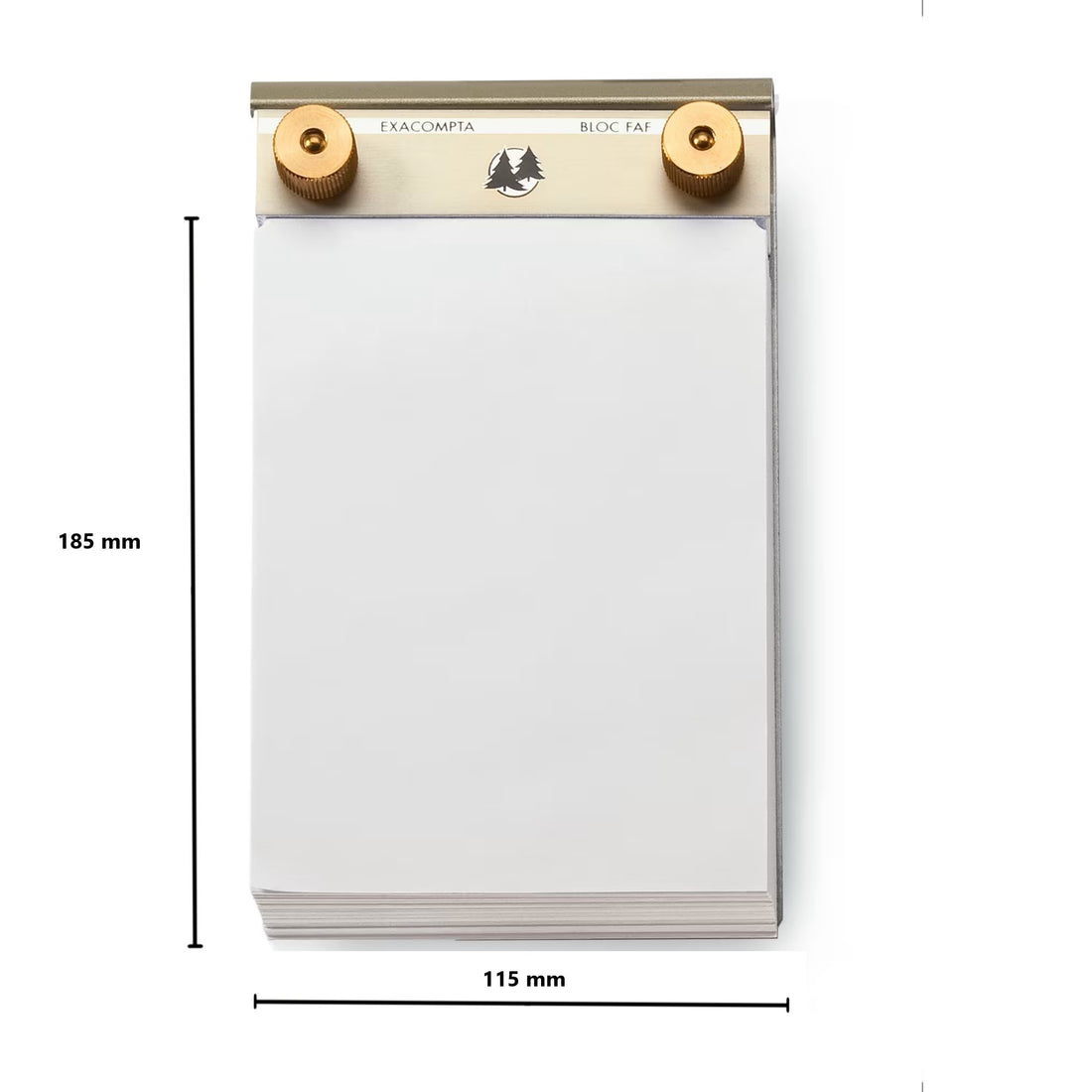 Bloc-notes FAF  N°3 uni - 170 feuilles (11.5x19.7cm)