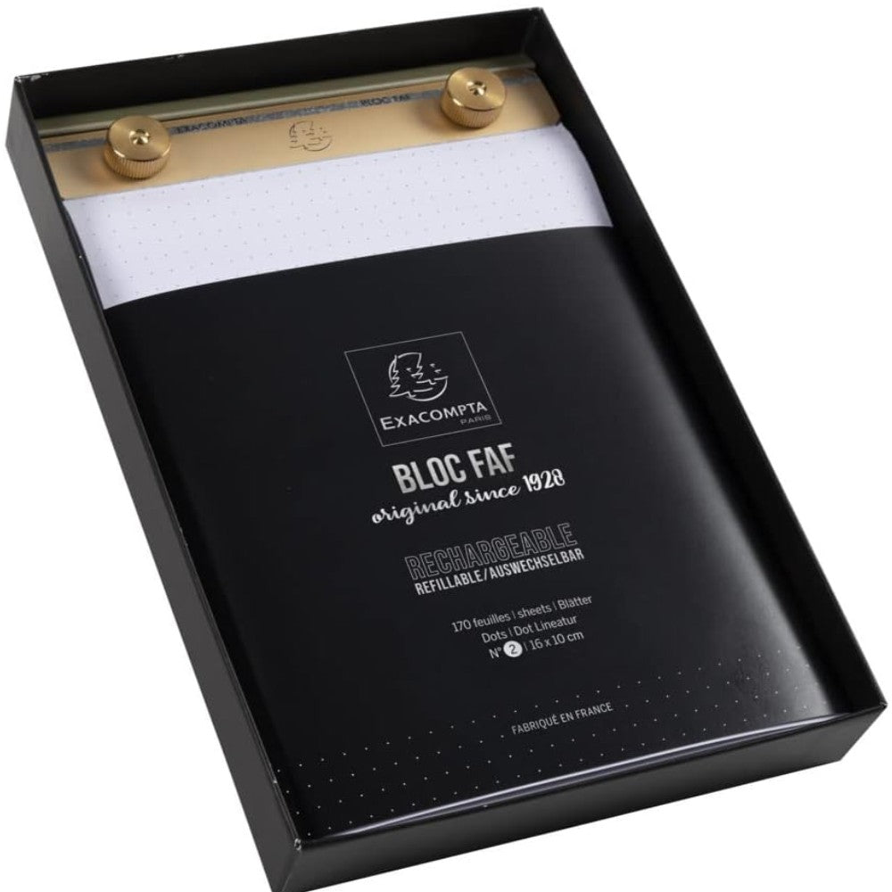 Bloc-notes FAF  N°2 dot - 170 feuilles (10x17cm)