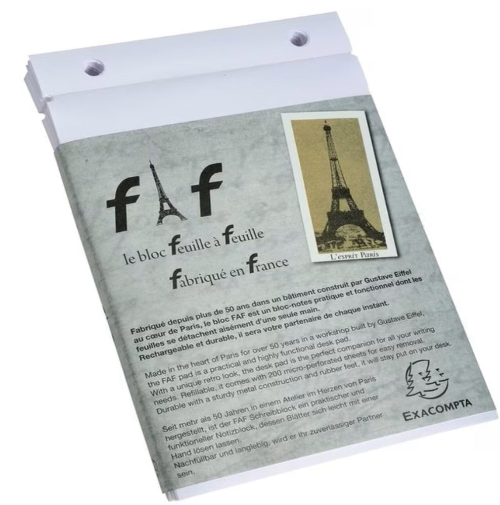 Pack Of 5 Blank Refills (4X6.25in)