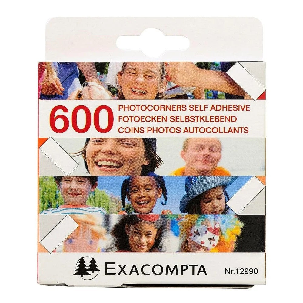 Self-adhesive photo corners (600)