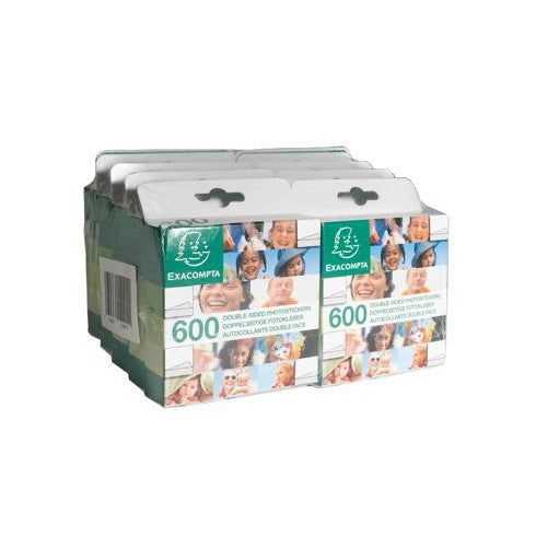 Coins Autocollants Pour Photos (600) EXACOMPTA