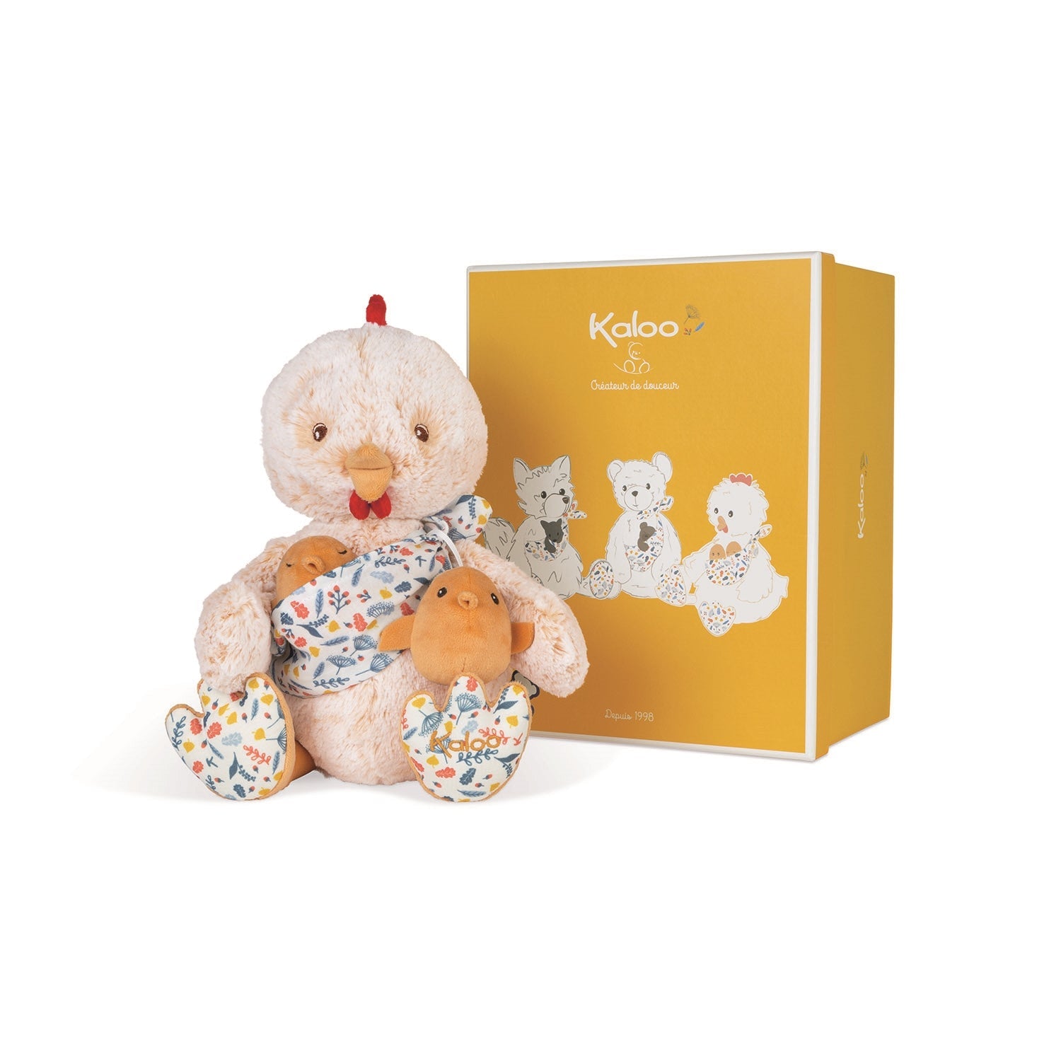 PAUL : PELUCHE PAPA POULE KALOO