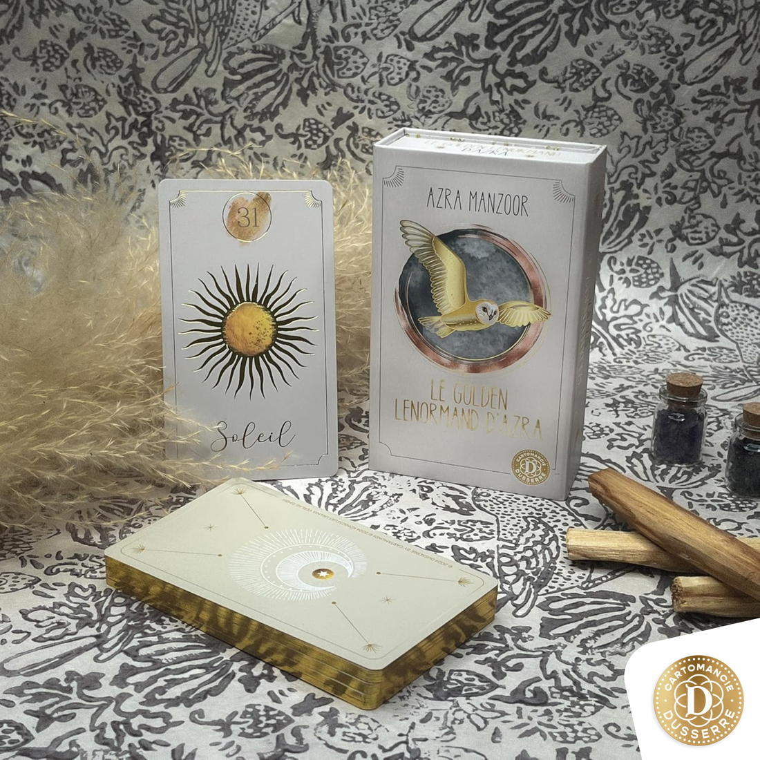 GOLDEN LENORMAND - 36 CARTES CARTAMUNDI