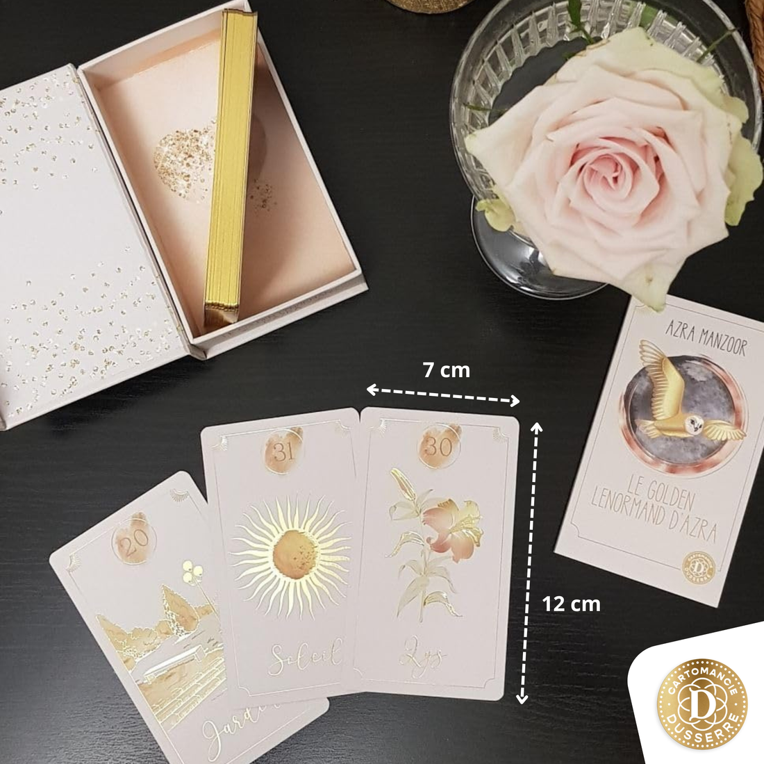 GOLDEN LENORMAND - 36 CARTES CARTAMUNDI