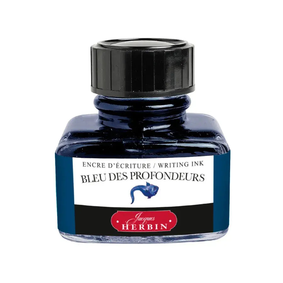 Encre de stylo-plume 30ml Bleu Des Profondeurs J.HERBIN