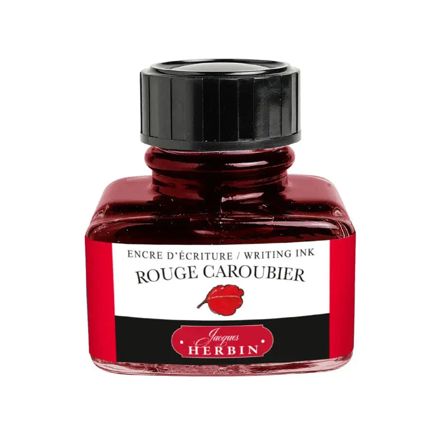 Encre de stylo-plume 30ml Rouge Caroubier J.HERBIN