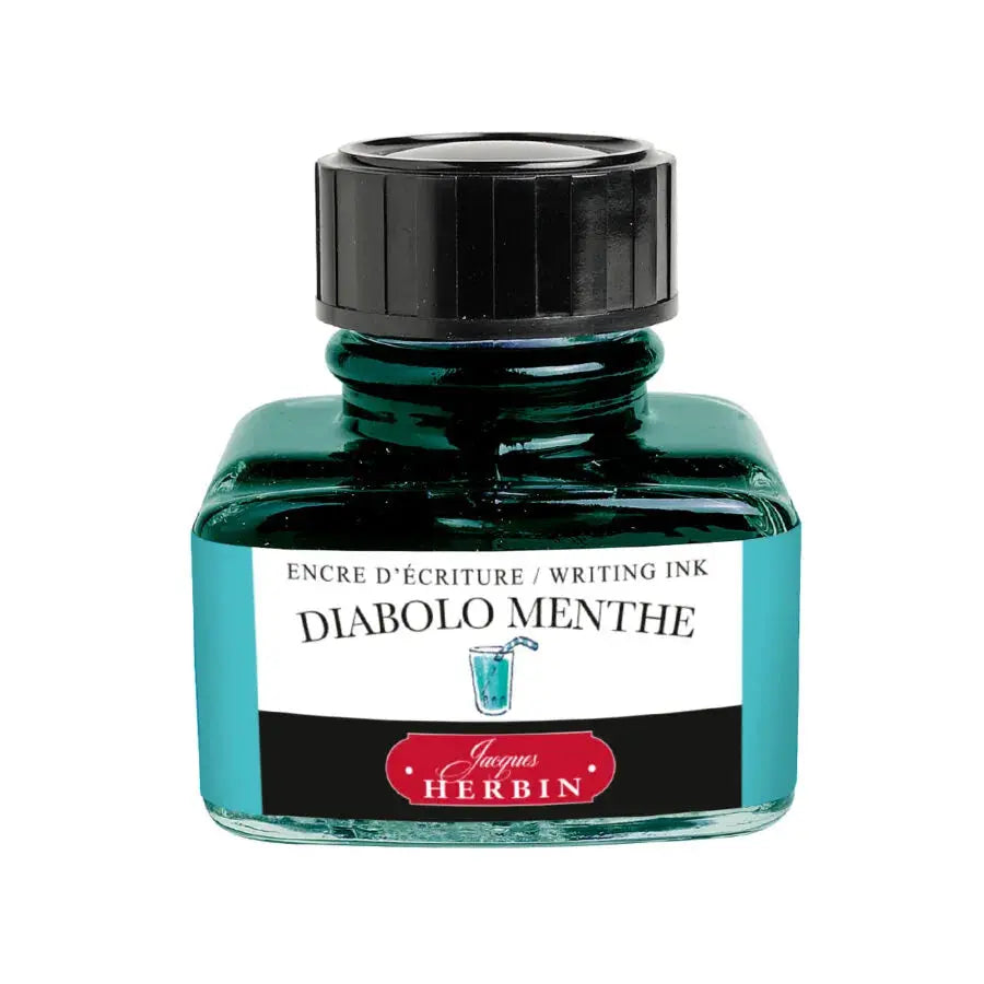 Encre de stylo-plume 30ml Diabolo Menthe J.HERBIN