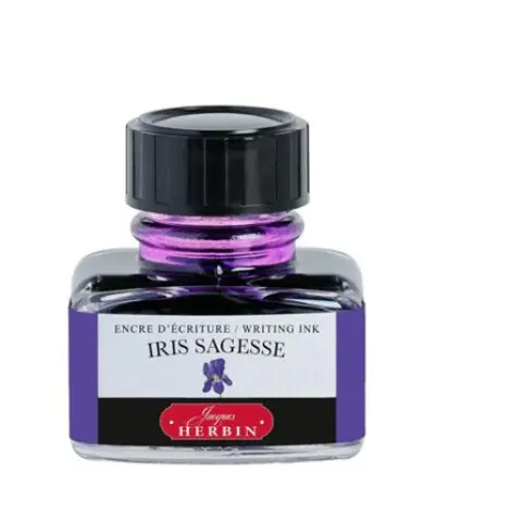Encre de stylo-plume 30ml Iris Sagesse J.HERBIN