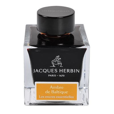 Flacon d'encre  Ambre De Baltique 50 ml. J.HERBIN