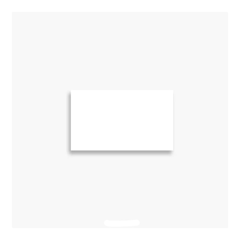 100 cartes bristol vierges blanches (10x15.25cm)