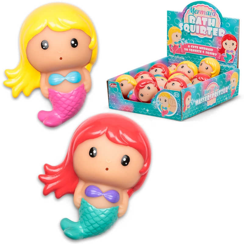 SIRÈNES LANCE-EAU POUR LE BAIN (VENDU UNITÉS 12 - 2 MODÈLES) ONE FOR FUN