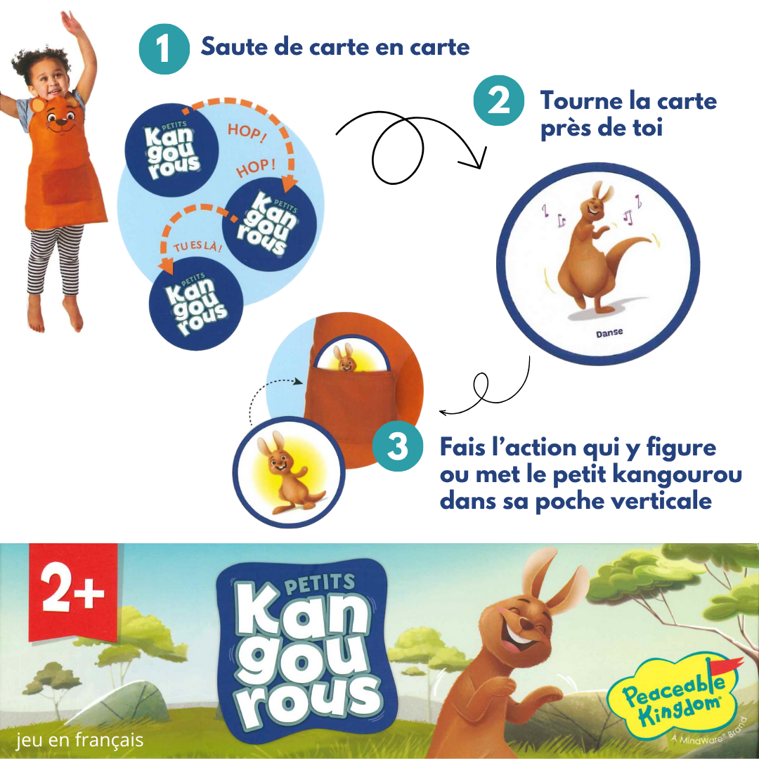 PETITS KANGOUROUS PEACEABLE KINGDOM