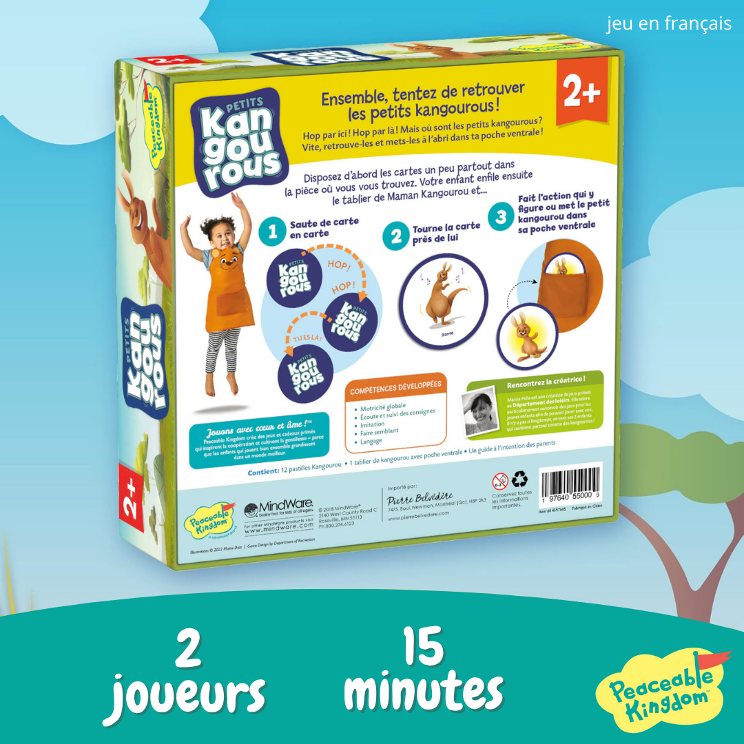 PETITS KANGOUROUS PEACEABLE KINGDOM