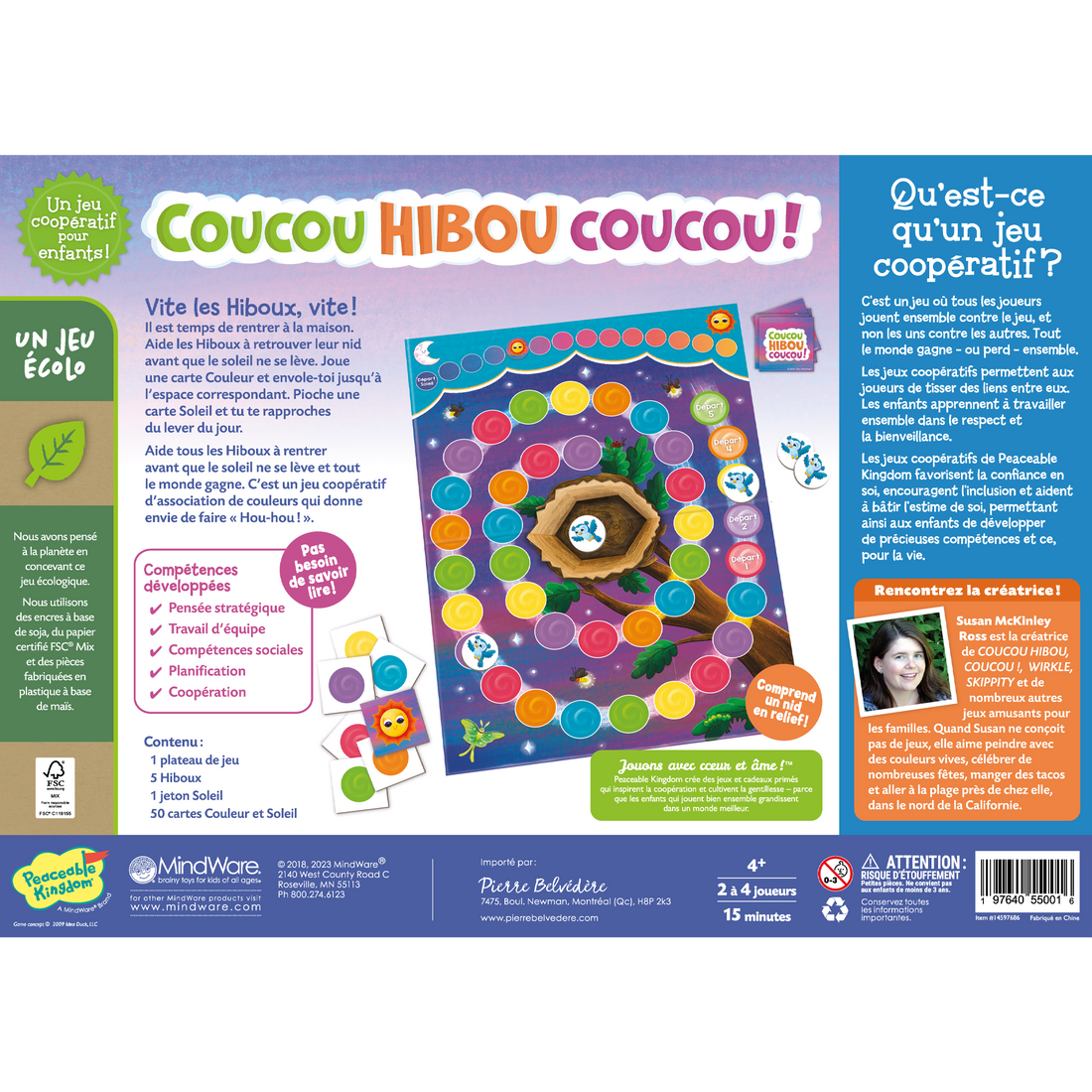 COUCOU HIBOU COUCOU ! PEACEABLE KINGDOM