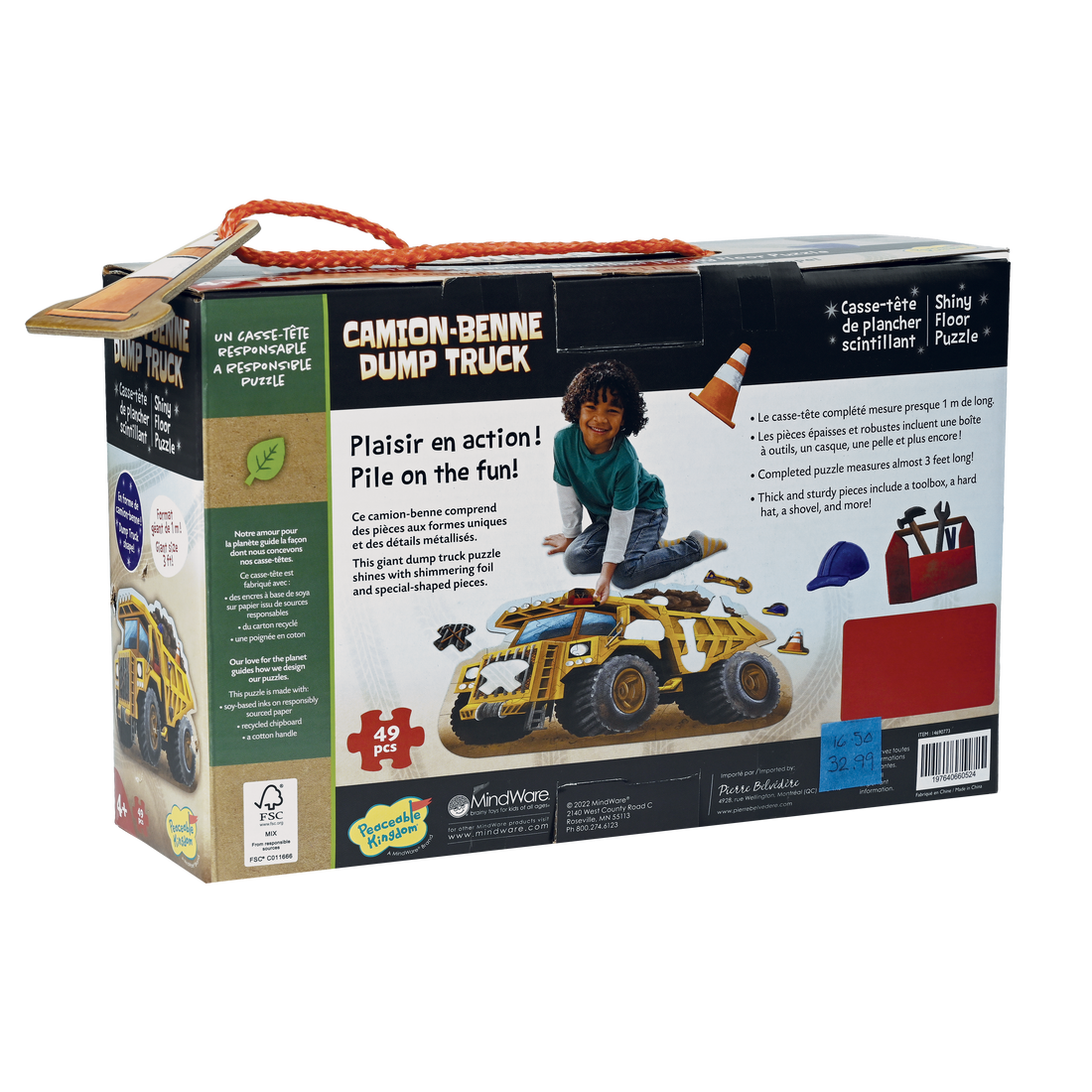 DUMP TRUCK PUZZLE