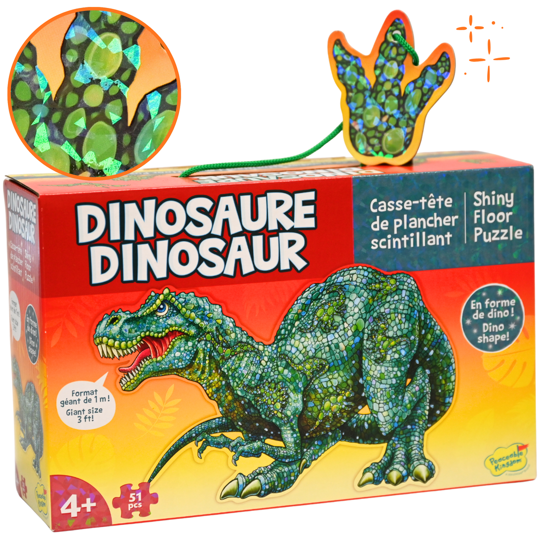 CASSE-TÊTE DINOSAURE T-REX