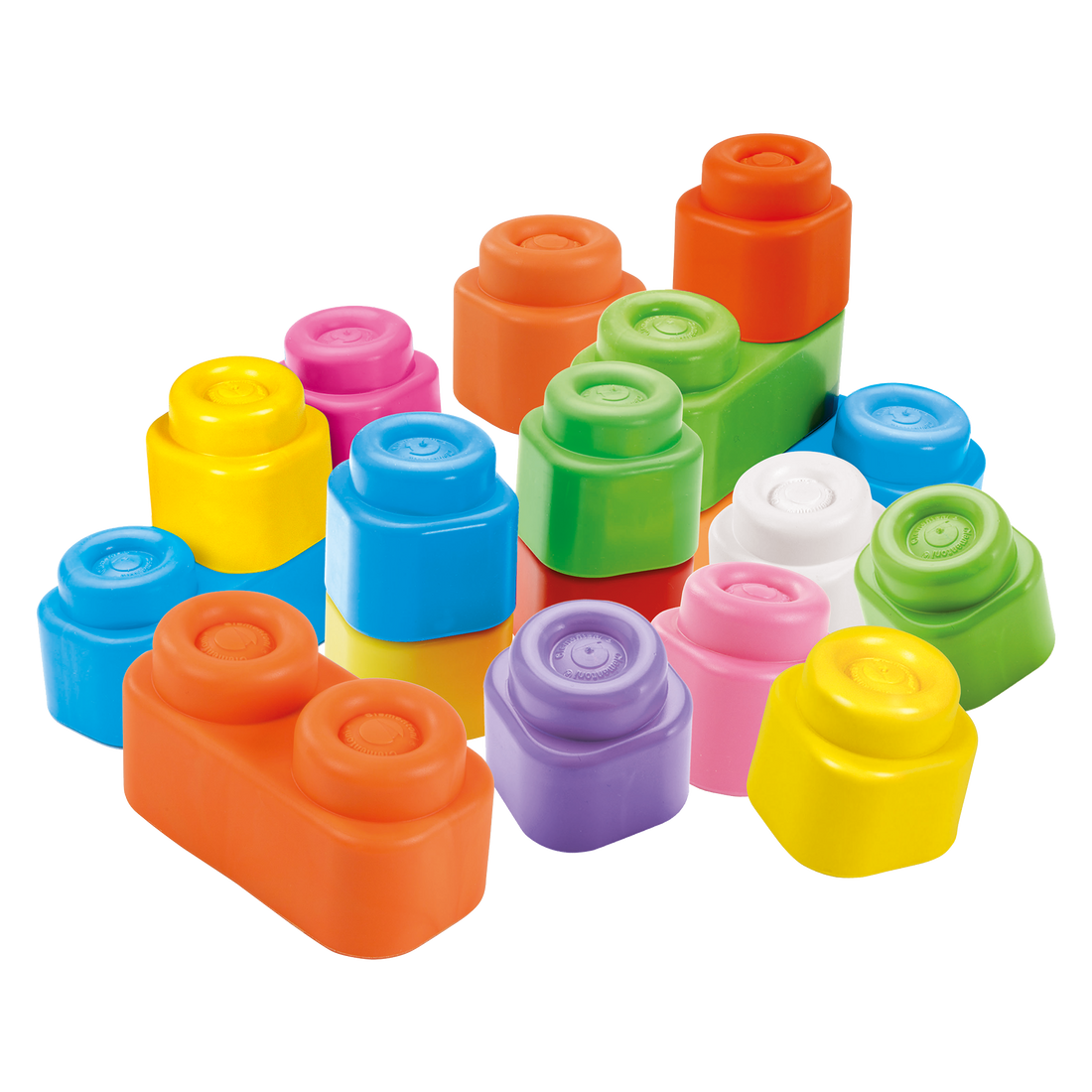 SOFT CLEMMY - SOFT BLOCK SET 24pcs CLEMENTONI