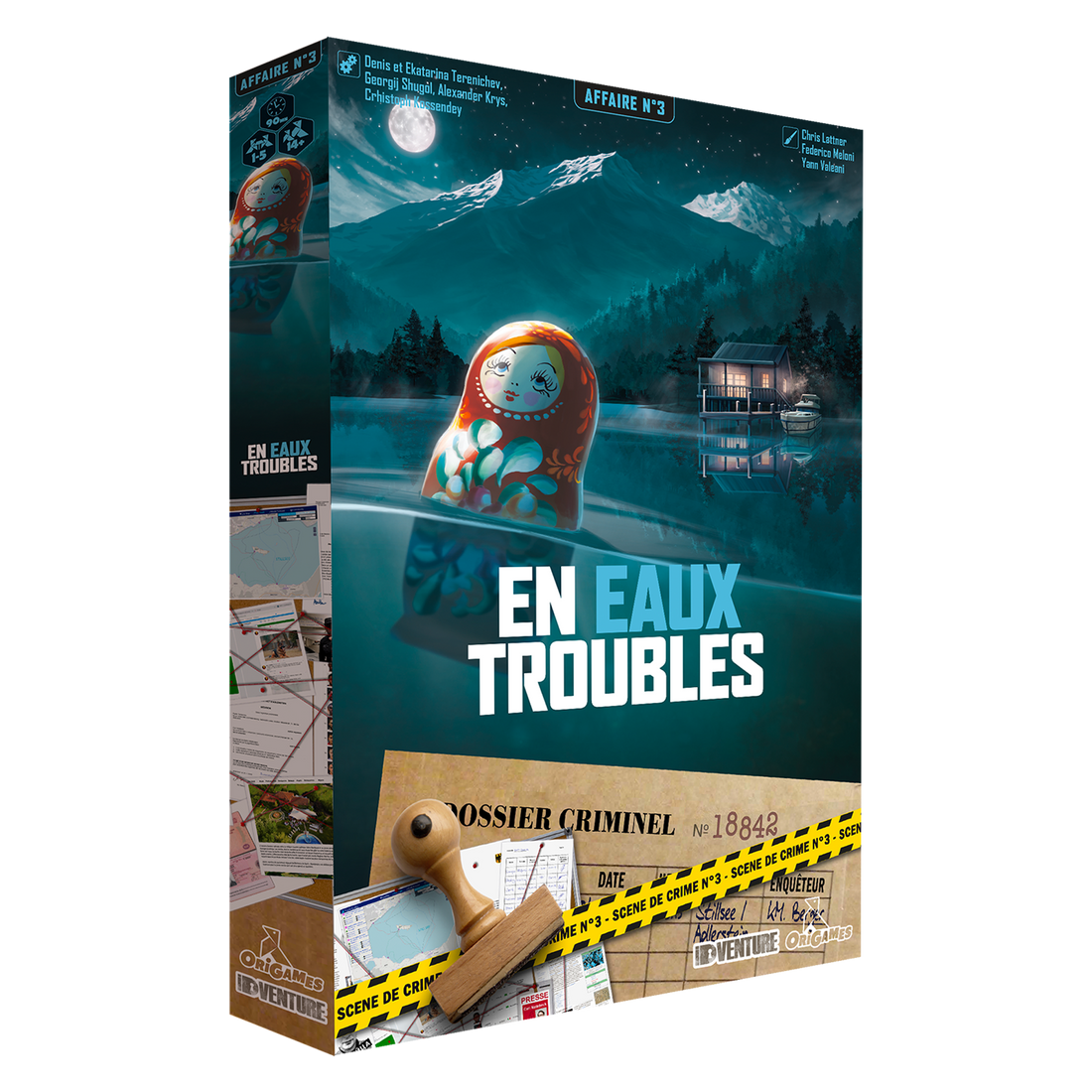 EN EAUX TROUBLES ORIGAMES