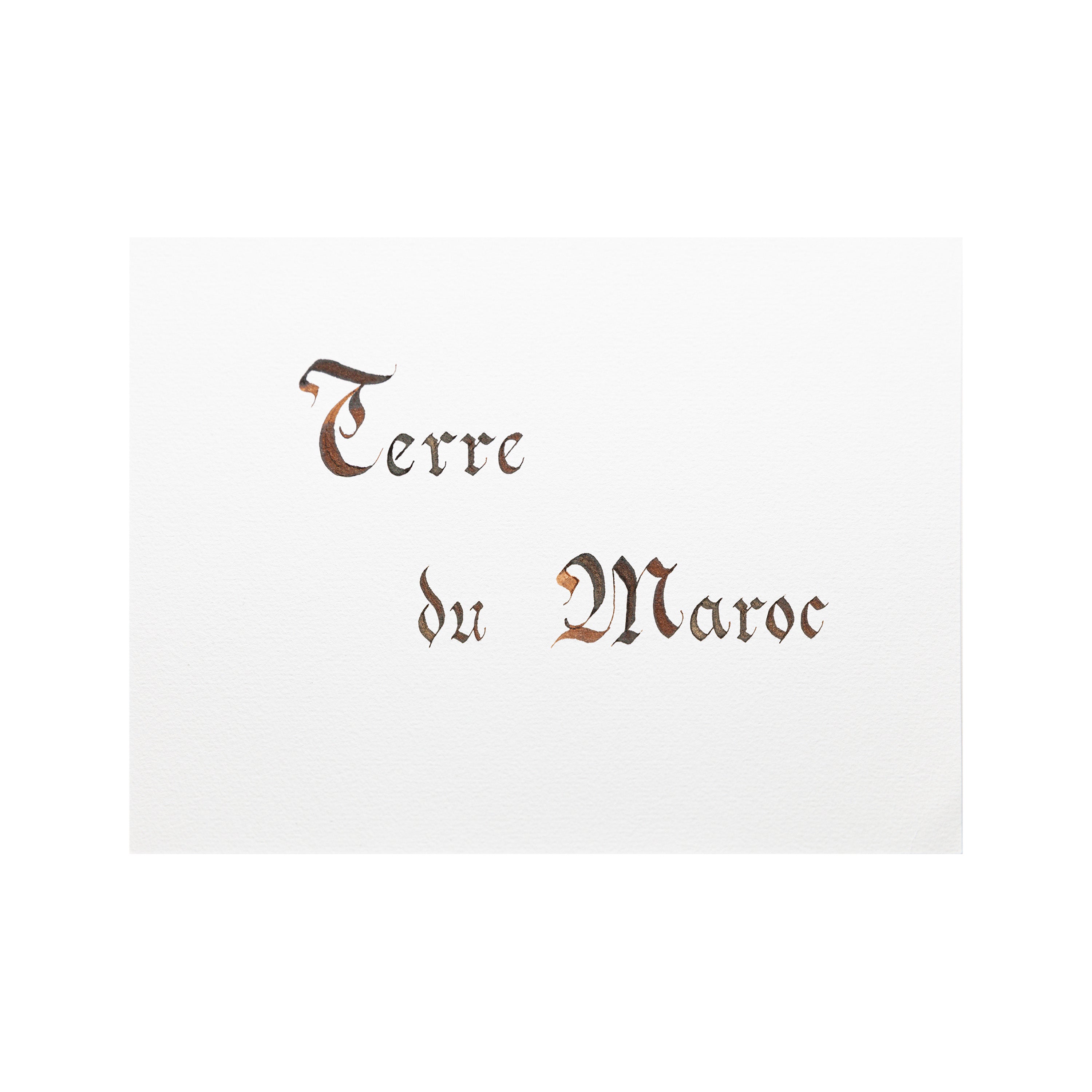 Encre Anniversaire Jacques Herbin 1670 50ml- Terre du Maroc