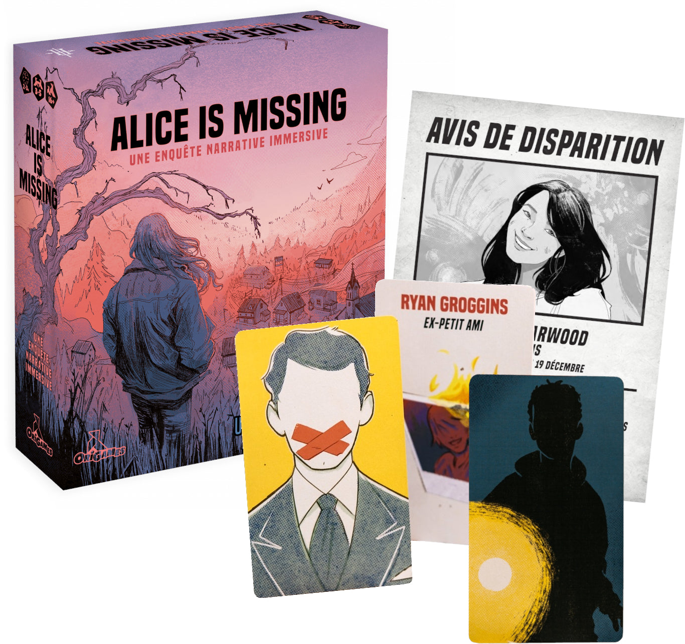 ALICE IS MISSING (FR) ORIGAMES