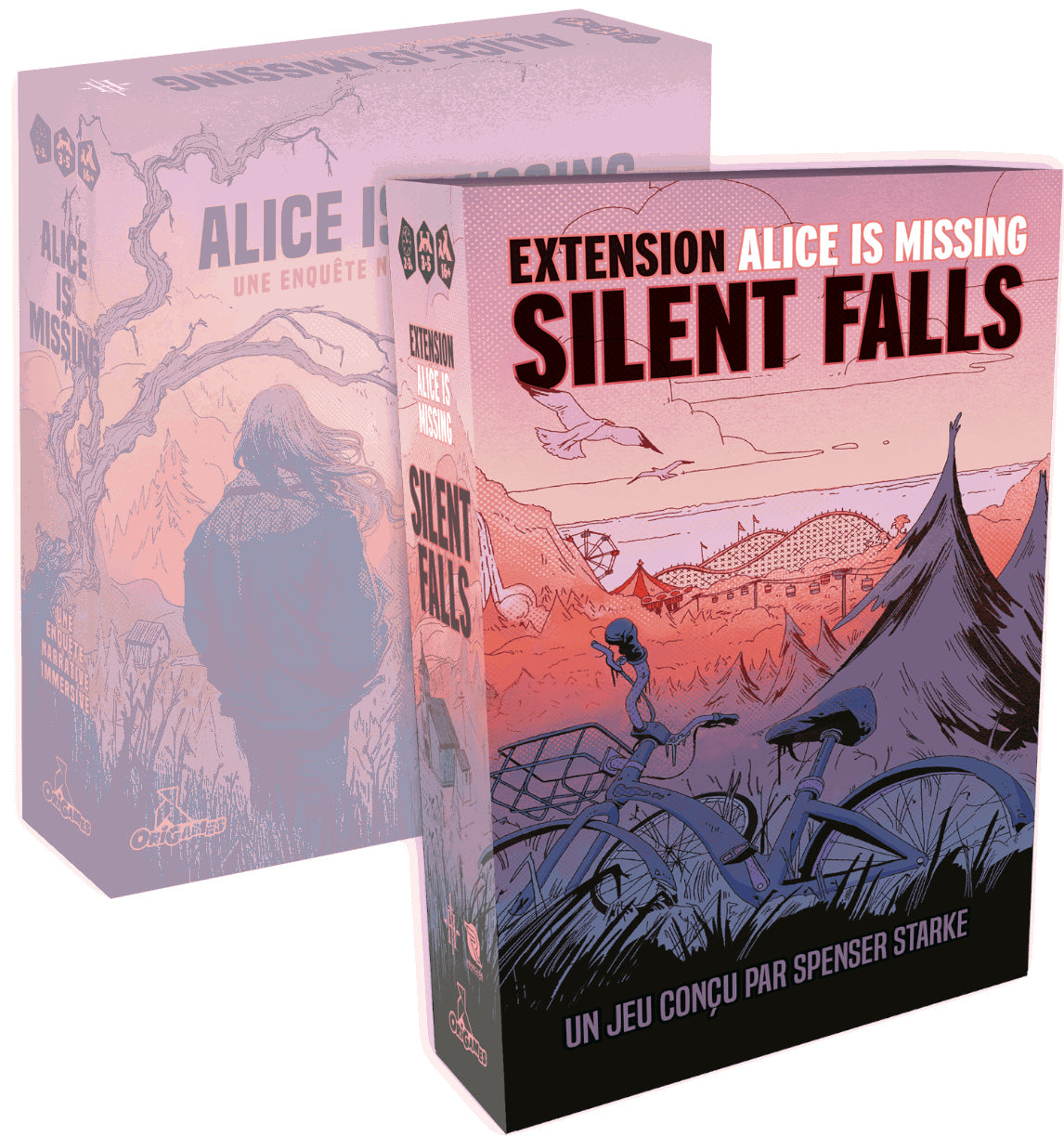 ALICE IS MISSING - EXT. SILENT FALLS (FR) ORIGAMES