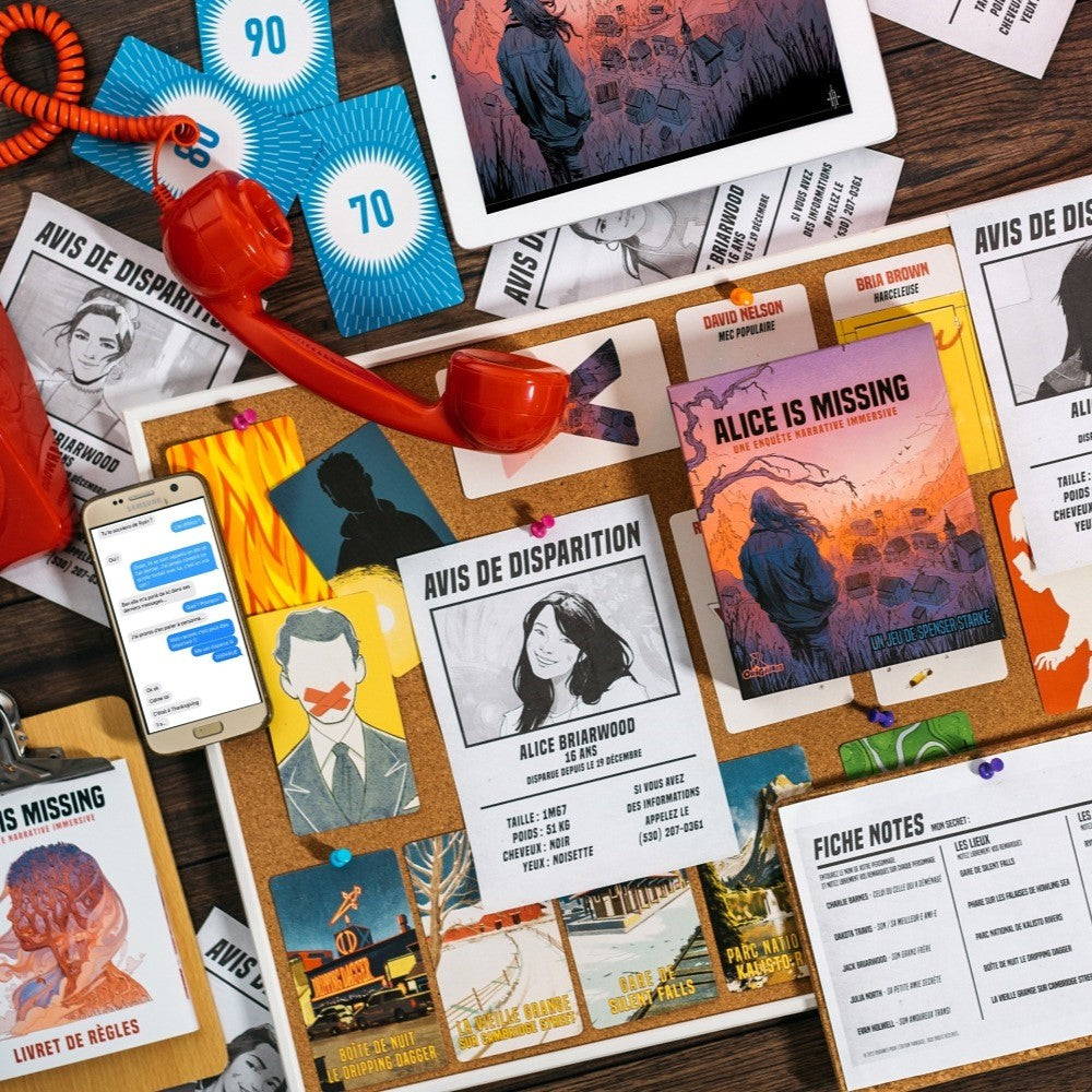 ALICE IS MISSING - EXT. SILENT FALLS (FR) ORIGAMES