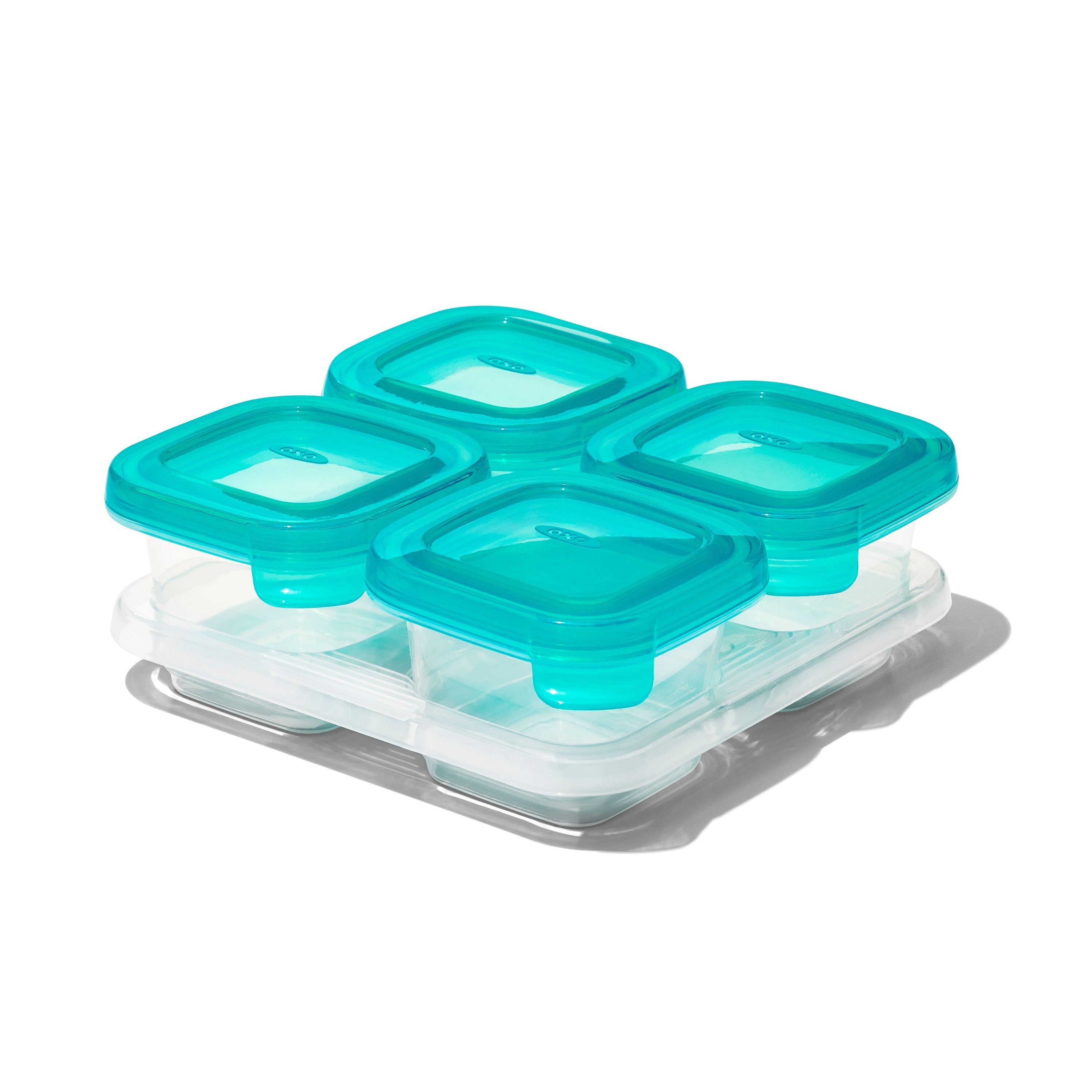 BLOCS DE CONGÉLATION EN SILICONE - TURQUOISE - 4 OZ OXO TOT