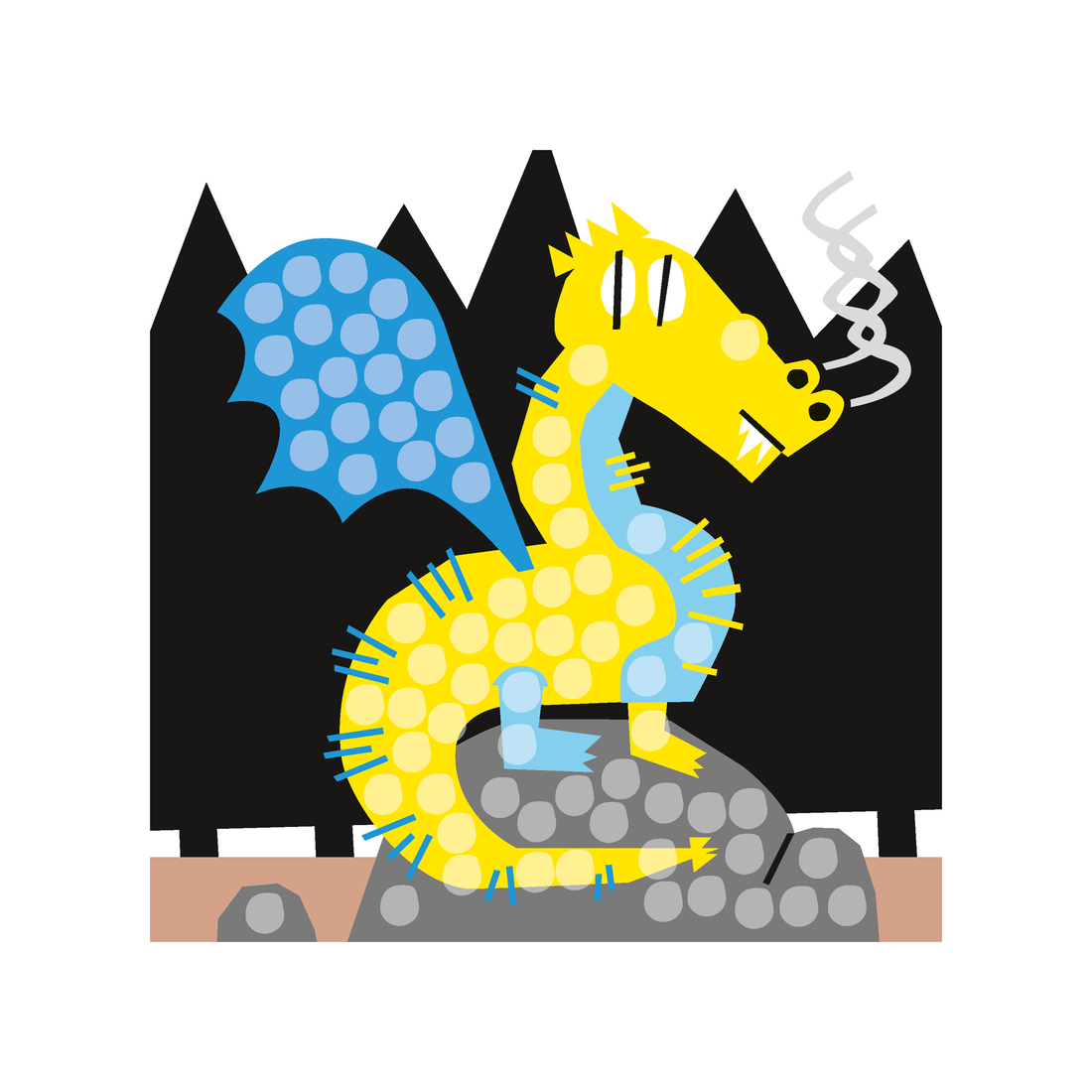 MOSAIC DRAGON - 2300 PIECES