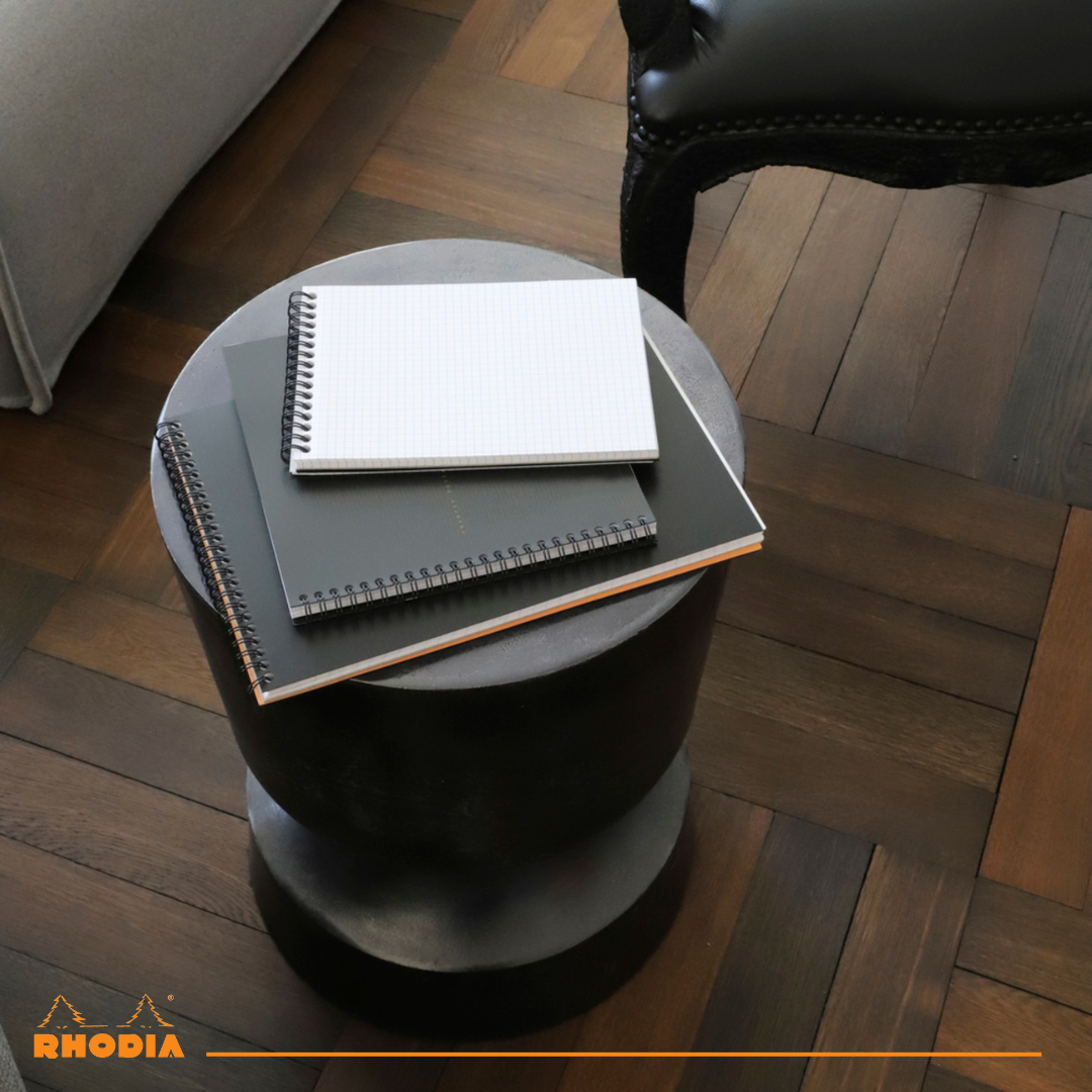 Bloc-Notes Noir 5/5 5,75X8,25 RHODIA