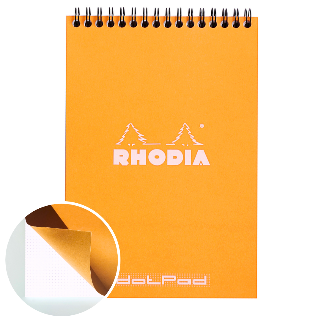 Bloc-Notes Orange Dot 5,75X8,25 RHODIA