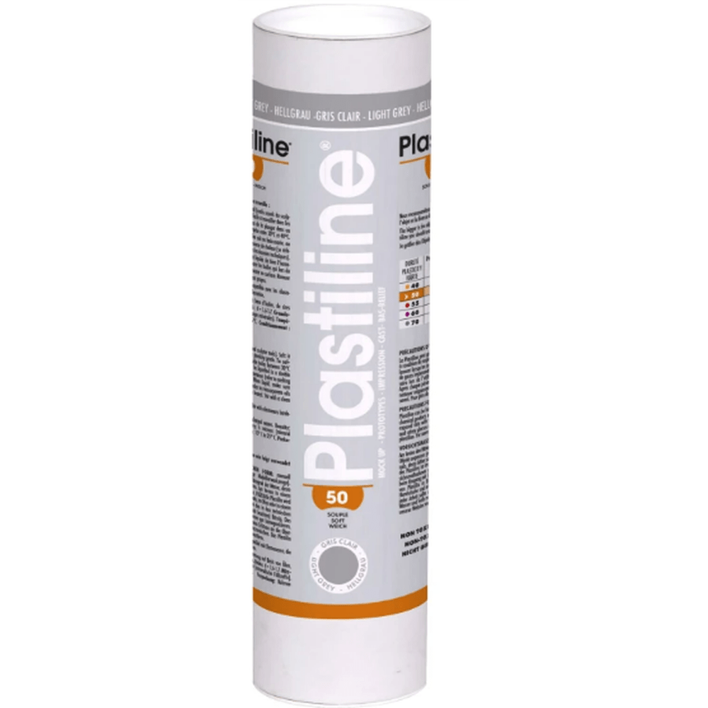 1 kg Plastiline Dureté 50- Gris Clair CLAIREFONTAINE